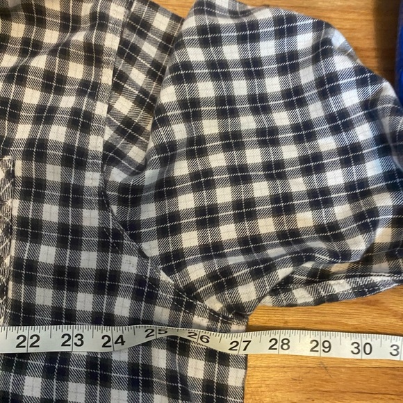 Wrangler Shirt Men Blue Western Rodeo Cowboy Point XLarge - Picture 4 of 6